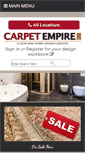 Mobile Screenshot of carpetempireplus.com